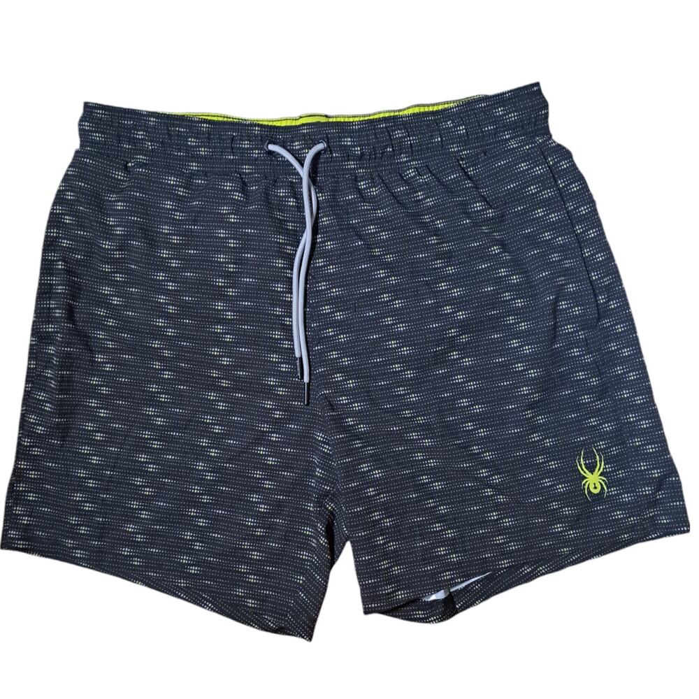 Spyder Men's Standard Quick Dry Lightweight Stretch 7" Swim Trunk Size XL
